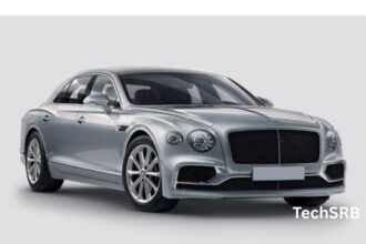 Bentley electric SUV prototype testing on race track