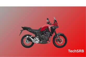 Honda NX500 adventure bike with premium touring design and powerful engine