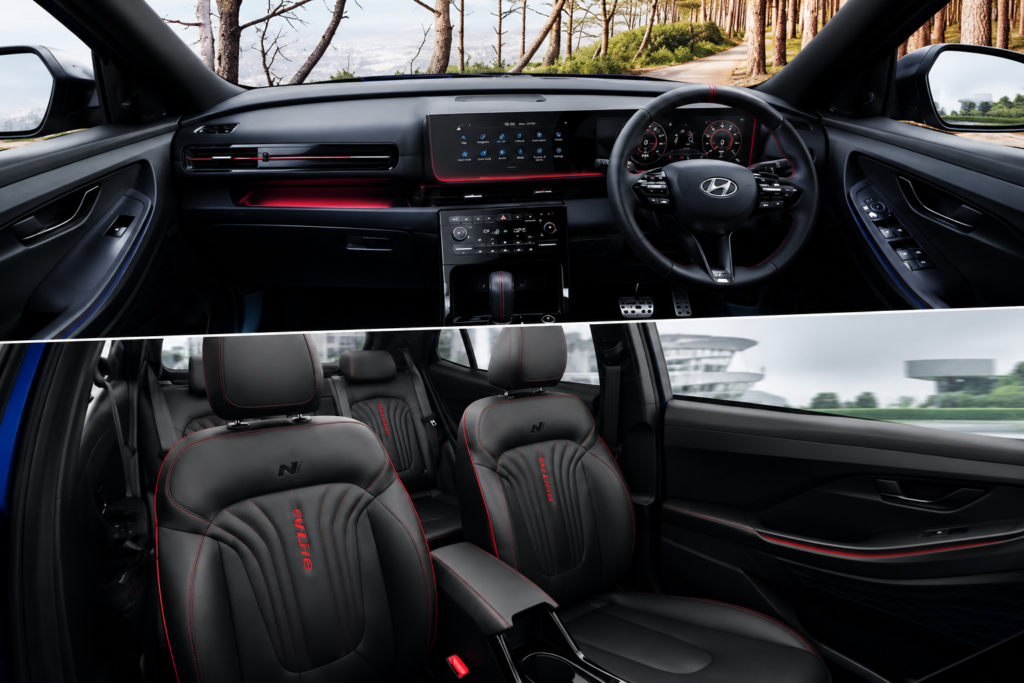 
Hyundai Creta N Line N8 Variant Interiors 